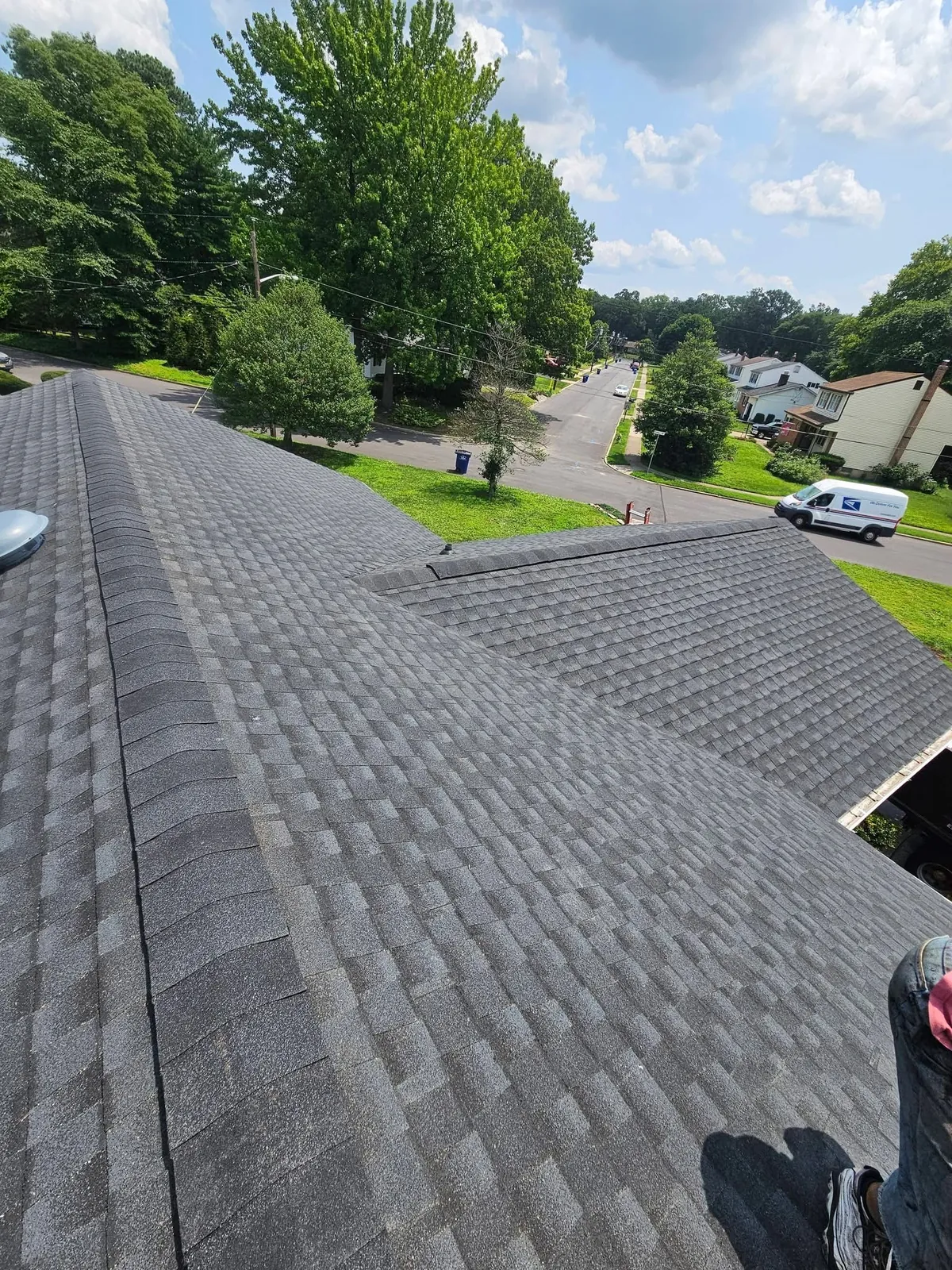 Roof in good condition after inspection